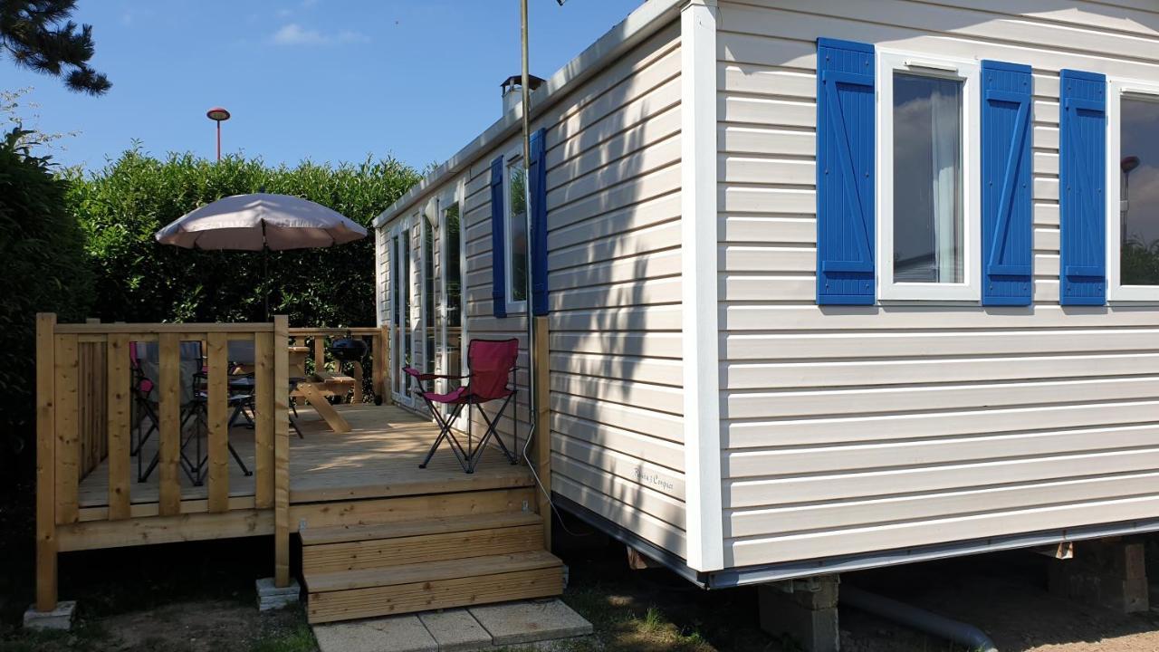 Mobil Home 6-8 Places Parcelle 4 Climatise Biville-sur-Mer Экстерьер фото